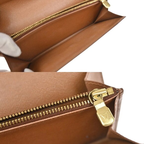 LOUIS VUITTON Porte Monnaie Credit Long Wallet Monogram Leather - Picture 9 of 14